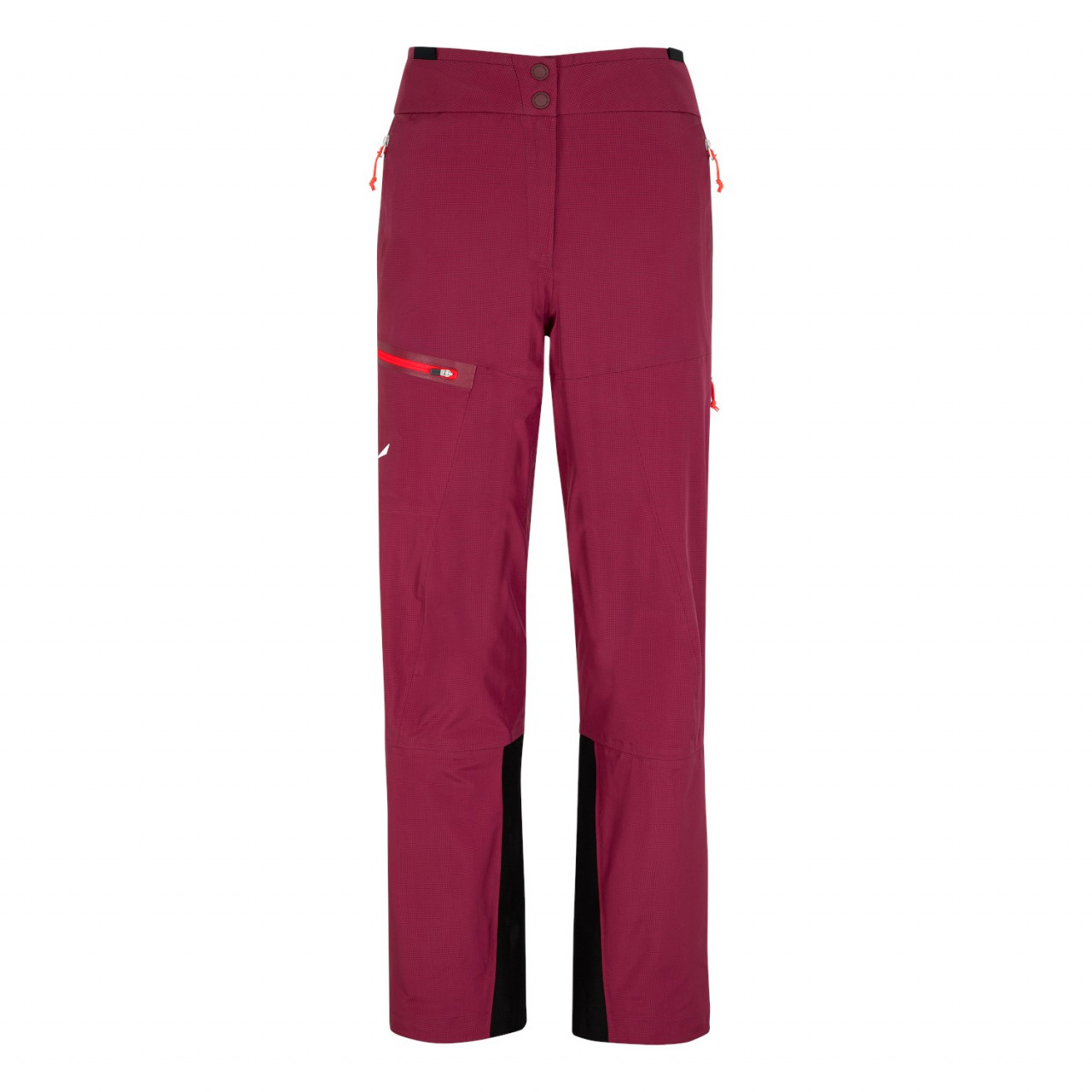 Salewa Women's Sella Responsive Hardshell Pants Purple/Red GXI-705814